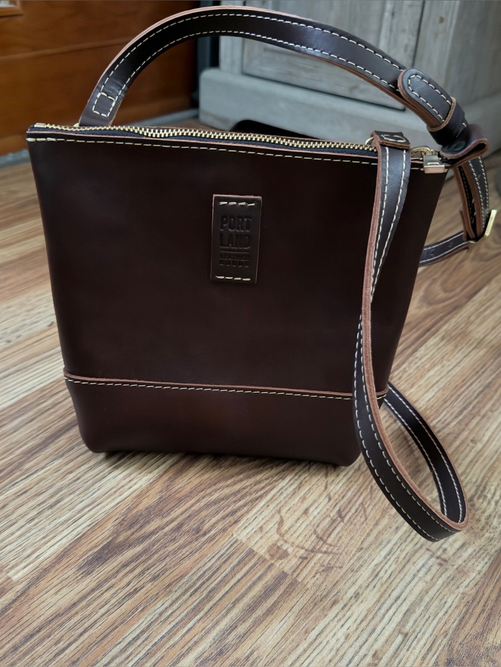 Portland Leather Festival Bag handbag